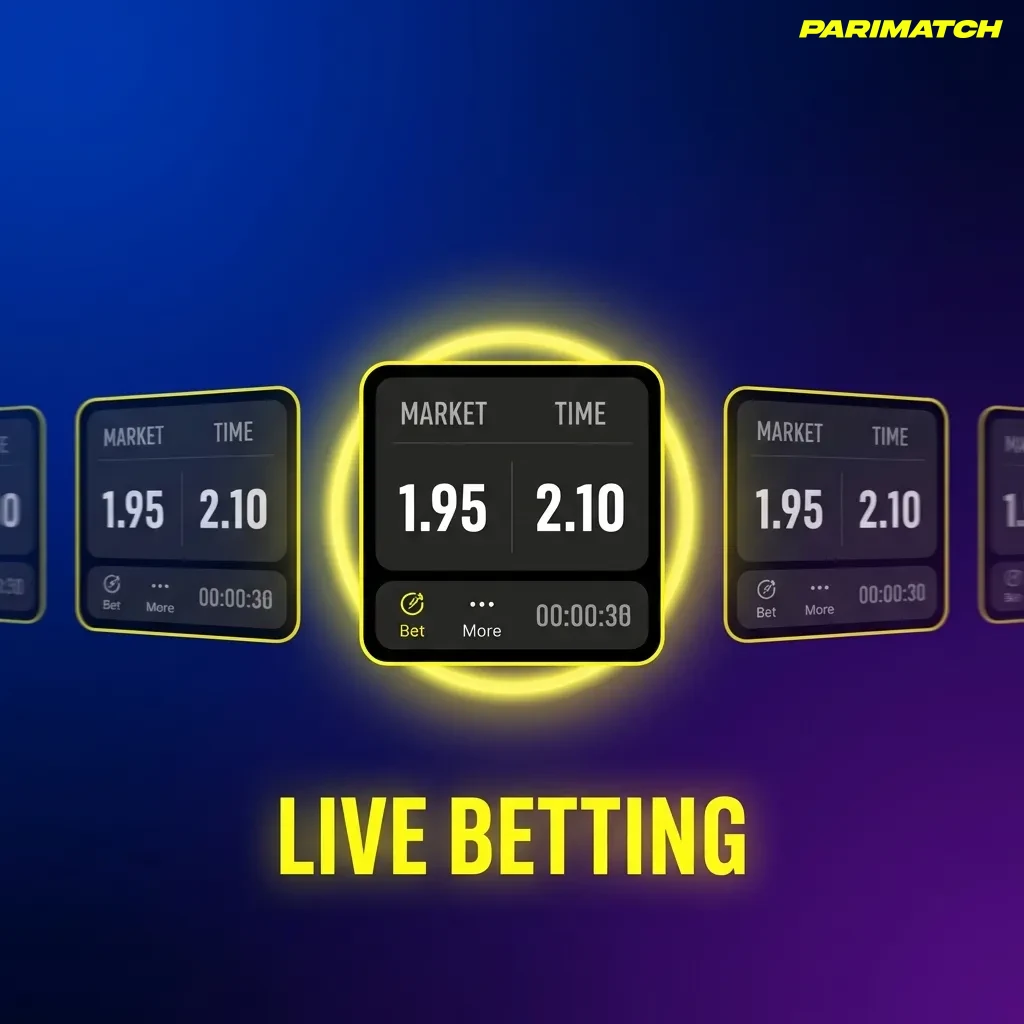 Sports fans watching live cricket, football, and tennis matches while placing real-time bets on mobile devices — Parimatch in India