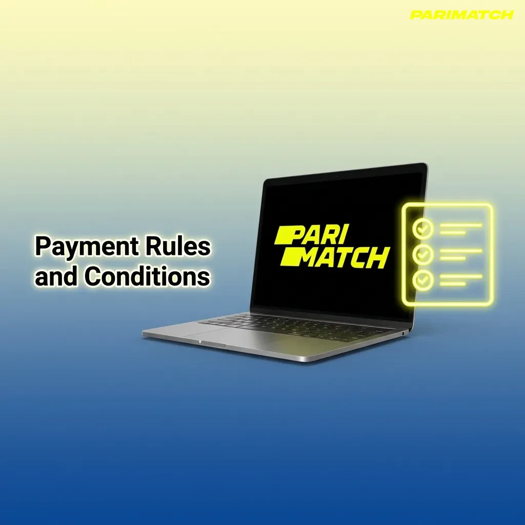 Payment rules screen showing identity verification, withdrawal methods, wagering requirements, and transaction limits — Parimatch in India