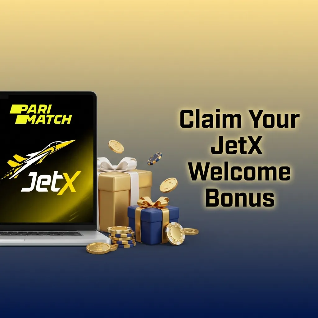 JetX welcome bonus offer for Indian players showing 150% sports and 100% instant games deposit bonuses — Parimatch in India